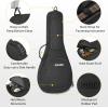 imageDonner 36 Inch Acoustic Guitar Case 04 Inch Thick Padding Sponge 600D Ripstop Waterproof Nylon Soft Guitar Gig Bag with 3 Pockets and Back Hanger Loop Black28 inch12mm Thick