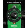 imageDonner Fuzz Guitar Pedal  Classic Stylish Fuzz Mini Effect Pedal for Electric GuitarBass True BypassGreen Noise Gate