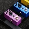 imageDonner Fuzz Guitar Pedal  Classic Stylish Fuzz Mini Effect Pedal for Electric GuitarBass True BypassPurple Auto Wah