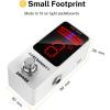 imageDonner Fuzz Guitar Pedal  Classic Stylish Fuzz Mini Effect Pedal for Electric GuitarBass True BypassWhite Tuner