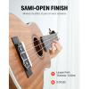imageDonner Soprano Ukulele Mahogany 21 inch Ukelele Beginner Kit Online Lesson Gig Bag Strap Nylon String Tuner Picks Cloth DUS1 Ukalalee Set Christmas GiftBrown