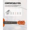 imageDonner Soprano Ukulele for Beginners 21 Inch Ukelele Starter Bundle Kit with Free Online Lessons Bag Strap String Tuner Picks Cloth Ukalalee Yukalalee BlackOrange