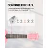 imageDonner Soprano Ukulele for Beginners 21 Inch Ukelele Starter Bundle Kit with Free Online Lessons Bag Strap String Tuner Picks Cloth Ukalalee Yukalalee BlackPink