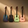imageDonner Soprano Ukulele for Beginners 21 Inch Ukelele Starter Bundle Kit with Free Online Lessons Bag Strap String Tuner Picks Cloth Ukalalee Yukalalee BlackGradient Blue