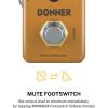 imageDonner Wave Delay Pedal for Electric Guitar Digital ampamp Analog Warm Delay 2 Modes Guitar Effect Pedal for Pedalboards True BypassBrownAMP Box