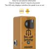 imageDonner Wave Delay Pedal for Electric Guitar Digital ampamp Analog Warm Delay 2 Modes Guitar Effect Pedal for Pedalboards True BypassBrownAMP Box