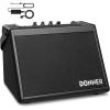 imageDonner Mini Electric Drum Amp 20W Wireless Electronic Drum Amplifier Keyboard Speaker DDA20 Portable for Home PracticeBlack
