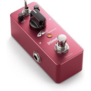 imageDonner Fuzz Guitar Pedal  Classic Stylish Fuzz Mini Effect Pedal for Electric GuitarBass True BypassRed Distortion