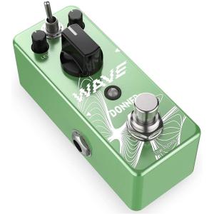 imageDonner Wave Delay Pedal for Electric Guitar Digital ampamp Analog Warm Delay 2 Modes Guitar Effect Pedal for Pedalboards True BypassGreen Delay