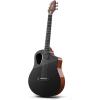 imageDonner 38quot Carbon X Wood Acoustic Guitar Beginner ampamp Intermediate Learner Kits  Carbon Fiber Top Wooden Body Durable Solid Guitar with Case Strap SteelString RISINGG1 Satin BrownBrown