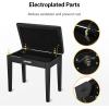 imageDonner DDP100 88Key Weighted Action Digital Piano with Piano Bench Beginner Bundle with Furniture Stand Power Adapter Triple Pedals MP3 Function Black