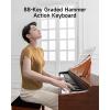 imageDonner DDP200 Pro Digital Piano with 88 KeyDonner Adjustable Piano Bench
