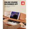 imageDonner DDP80 Digital Piano 88 Key Weighted KeyboardDonner Piano Bench with Storage