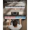 imageDonner DEP16A Beginner Digital Piano 88 Key Full Size Weighted Keyboard Portable Electric Piano with 3Pedal Unit