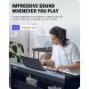 imageDonner DEP20 Beginner Digital Piano 88 Key Full Size Weighted Keyboard Portable Electric Piano with Furniture Stand 3Pedal UnitDEP20 Weighted Digital Piano with Stand