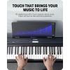 imageDonner DEP20 Beginner Digital Piano 88 Key Full Size Weighted KeyboardDonner Duet Piano Bench with Storage