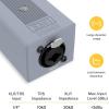imageDonner EM1 Rechargeable Portable Personal inEar Monitor Amplifier Analog Headphone Amplifier Stereo Headphone Earphone Amp Volume Control Audio Booster with XLR and TRS Input 35mm Output JackGrey