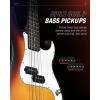 imageDonner Electric Bass Guitar 4 Strings FullSize Standard Bass PBStyle Beginner Kit Black for Starter with Free Online Lesson Gig Bag Guitar Strap and Guitar Cable DPB510DSunburst