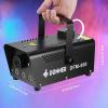 imageDonner Fog Machine with 13 Colors 500W 2000CFM Party Smoke Machine with RGB LED Light Indicate Light with 2 Wireless Remote Controls for Halloween Festival Wedding Indoor Use