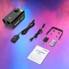 imageDonner Fog Machine with 13 Colors 500W 2000CFM Party Smoke Machine with RGB LED Light Indicate Light with 2 Wireless Remote Controls for Halloween Festival Wedding Indoor Use