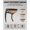 imageDonner Guitar Capo for Electric and Acoustic Guitar DC2 Ukulele Capo Black with 4 PicksBlack