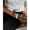 imageDonner Guitar Capo for Electric and Acoustic Guitar DC2 Ukulele Capo Black with 4 PicksBlack