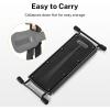 imageDonner Guitar Foot Stool Adjustable Guitar Leg Rest Step Footstool Black for Classical Guitar Player