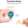 imageDonner Guitar Picks Celluloid 48 Pack with Case Includes Thin Medium Heavy ampamp Extra Heavy PicksDazzle pattern