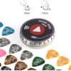 imageDonner Guitar Picks Celluloid 48 Pack with Case Includes Thin Medium Heavy ampamp Extra Heavy PicksDazzle pattern