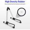imageDonner Guitar Stand Adjustable Folding Acoustic Electric Guitar Stands Floor Classical Metal Travel Stand for Bass Mandolin Banjo Ukulele Silver  DS1silver