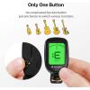 imageDonner Guitar Tuner Clip On Magnetic Guitar Tuner with Color LCD Display for AcousticElectric Guitar Ukulele Bass Violin Banjo Tuning DT10  BlackGreen Display