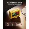imageDonner Guitar Tuner Clip On Magnetic Guitar Tuner with Color LCD Display for AcousticElectric Guitar Ukulele Bass Violin Banjo Tuning DT10  BlackYellow