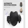 imageDonner Guitar Wall Mount Locking 3Pack Guitar Wall Hangers Auto Lock for Acoustic Electric Guitar Bass Ukulele Mandolin Black2Pack