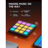 imageDonner MIDI Controller Pad Beat Maker Machine Portable Drum Machine with 16 Beat PadsNote Repeat and Music Production Software Mini USB MIDI Controller with 40 Courses STARRYPAD MINI