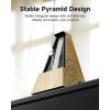 imageDonner Mechanical Metronome for Piano Guitar Drum Violin Saxophone Musician Track Beat and Tempo Loud Sound Steel Movement DPM1 Wood Grain ColorWoodgrainNatural