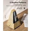 imageDonner Mechanical Metronome for Piano Guitar Drum Violin Saxophone Musician Track Beat and Tempo Loud Sound Steel Movement DPM1 Wood Grain ColorWoodgrainNatural