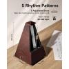imageDonner Mechanical Metronome for Piano Guitar Drum Violin Saxophone Musician Track Beat and Tempo Loud Sound Steel Movement DPM1 Wood Grain ColorWoodgrainBrown