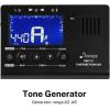 imageDonner Metronome Tuner for All Instruments  Guitar Bass Violin Ukulele Trumpet Chromatic Clarinet Flute 3 in 1 Digital Metronome with TunerMetronomeTone Generator DMT01Black