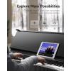 imageDonner OURA S300 Digital Piano 88 Key Weighted Keyboard for Advanced Electric Piano with 88 Keys Graded Hammer Standard Keyborad Boasts Bluetooth Local Off 215 W Halfpedal 256 Polyphony Black