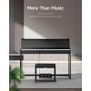 imageDonner OURA S300 Digital Piano 88 Key Weighted Keyboard for Advanced Electric Piano with 88 Keys Graded Hammer Standard Keyborad Boasts Bluetooth Local Off 215 W Halfpedal 256 Polyphony Black