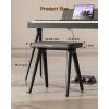 imageDonner Piano Bench Home Style Keyboard Stool with Thick Padding Solid Wood Keyboard Seat Piano Chair with Cushion DKB100