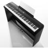 imageDonner SE1 88 Key Digital Piano with Graded Hammer Action Weighted Keys Record Bluetooth 4 Reverb LCD Screen MIDI INOUT 88 Key Weighted Keyboard Piano Bundle with Stand Headphone Three Pedal