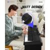 imageDonner SE1 88 Key Digital Piano with Graded Hammer Action Weighted Keys Record Bluetooth 4 Reverb LCD Screen MIDI INOUT 88 Key Weighted Keyboard Piano Bundle with Stand Headphone Three Pedal