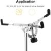 imageDonner Snare Drum Stand Adjustable Snare Stand Double Braced Extended with Drum Stick Holder Fit 1014 Dia Drums Drum Pads Height Range 2640 InchesHeight Range 142228 Inches
