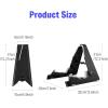 imageDonner Wood Guitar Stand Acoustic Electric Wooden Guitar Floor Stand A Frame Folding Guitar Holder Adjustable for Bass Cello Mandolin Banjo UkuleleABS2 PACK
