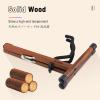 imageDonner Wood Guitar Stand Acoustic Electric Wooden Guitar Floor Stand A Frame Folding Guitar Holder Adjustable for Bass Cello Mandolin Banjo UkuleleWoodA shape