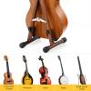 imageDonner Wood Ukulele Stand Mini Guitar Stand for Violin Hush Guitar Mandolin Banjo Folding Floor Stand AFrame Holder for Small Musical Instruments