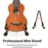 imageDonner Wood Ukulele Stand Mini Guitar Stand for Violin Hush Guitar Mandolin Banjo Folding Floor Stand AFrame Holder for Small Musical Instruments
