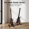 imageDonner Wood Ukulele Stand Mini Guitar Stand for Violin Hush Guitar Mandolin Banjo Folding Floor Stand AFrame Holder for Small Musical Instruments