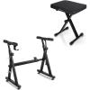 imageDonner Adjustable Piano Bench 16 Inch Thickness  Zstyle Keyboard Stand
